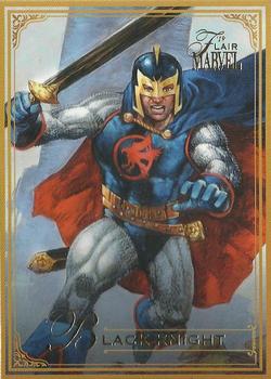 2019 Flair Marvel - Gold #6 Black Knight Front