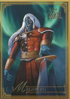 2019 Flair Marvel - Gold #46 Malekith Front