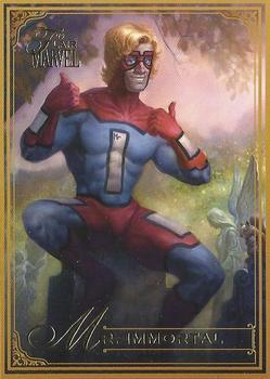2019 Flair Marvel - Gold #52 Mr. Immortal Front