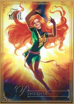 2019 Flair Marvel - Gold #58 Phoenix Front