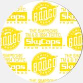 1994 SkyBox The Simpsons Skycaps #37 Dr. Marvin Monroe Back