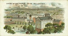 1900 Player's Cities of the World #42 Philadelphia Front