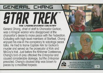 2014 Rittenhouse Star Trek Aliens  #83 General Chang Back