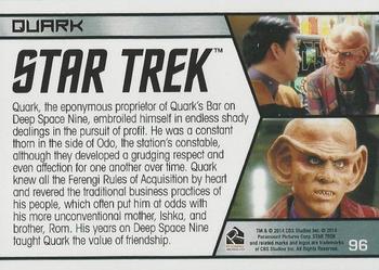 2014 Rittenhouse Star Trek Aliens  #96 Quark Back