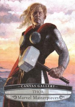 2020 SkyBox Marvel Masterpieces #97 Thor Front