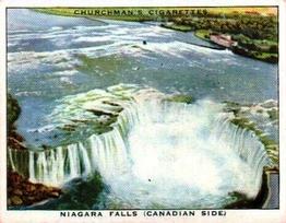 1939 Churchman's Wings Over the Empire #40 Niagara Falls Front
