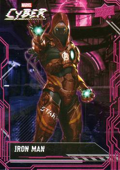 2020 Upper Deck Marvel Cyber #1110 Iron Man Front