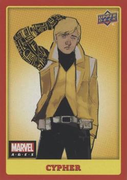 2020 Upper Deck Marvel Ages #119 Cypher Front