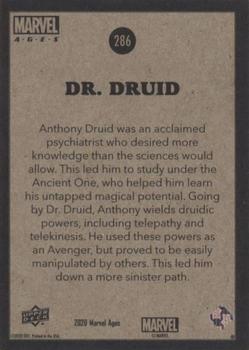 2020 Upper Deck Marvel Ages #286 Dr. Druid Back
