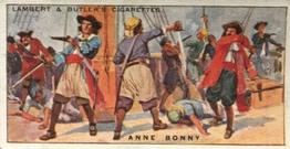 1926 Lambert & Butler Pirates and Highwaymen #4 Anne Bonny Front