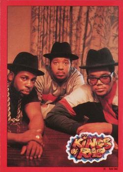 1991 Topps Kings of Rap #20 Run-DMC Front