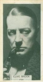 1934 Ardath Tobacco Company - British Born Film Stars #24 Clive Brook Front