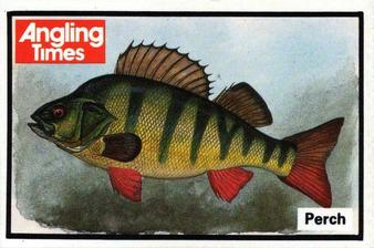 1987 Angling Times Collect-a-Card (Fish) #13 Perch Front