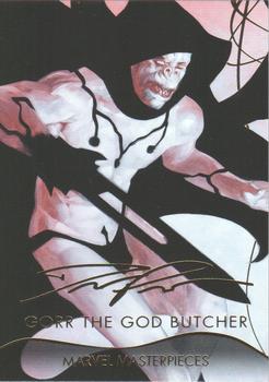 2020 SkyBox Marvel Masterpieces - Gold Foil #22 Gorr The God Butcher Front