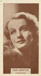 1933 Wills's Famous Film Stars (Small Images) #74 Sari Maritza Front