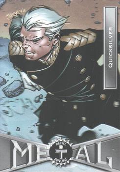 2021 SkyBox Metal Universe Marvel X-Men #76 Quicksilver Front