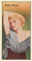 1935 Carreras Famous Film Stars #53 Greta Nissen Front