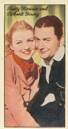 1935 Carreras Famous Film Stars #73 Betty Furness / Robert Young Front