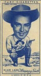 1949 Turf Famous Film Stars #4 Alan Ladd Front