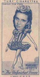 1949 Turf Famous Film Stars #10 Margaret O'Brien Front