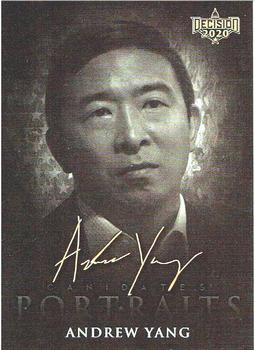 2020 Decision 2020 - Candidate Portraits #CP4 Andrew Yang Front
