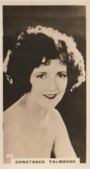 1925 Lambert & Butler Popular Film Stars #26 Constance Talmadge Front