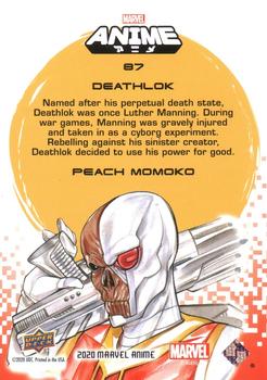 2020 Upper Deck Marvel Anime - Hyper Mosaic #87 Deathlok Back