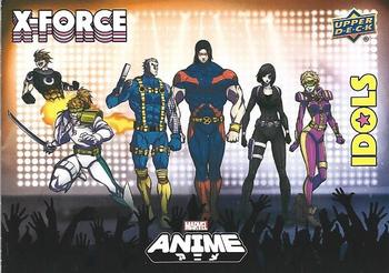 2020 Upper Deck Marvel Anime - Idols #I-3 X-Force Front