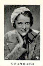 1930-39 Josetti Filmbilder Series 2 #455 Genia Nikolaiewa Front