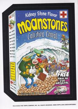 2014 Topps Wacky Packages Old School Series 5 #NNO Moanstones Calcified Cereal Front
