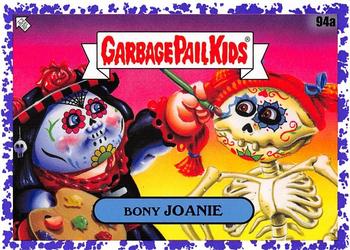 2020 Topps Garbage Pail Kids 35th Anniversary - Jelly Purple #94a Bony Joanie Front