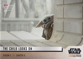2020 Topps Now Star Wars: The Mandalorian Season 2 #3 The Child Looks On Front