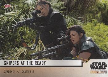 2020 Topps Now Star Wars: The Mandalorian Season 2 #35 Snipers at the Ready Front