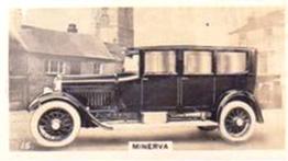 1926 Wills's Motor Cars #15 Minerva Front