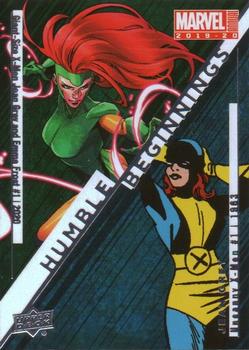 2019-20 Upper Deck Marvel Annual - Humble Beginnings #HB-6 Jean Grey Front