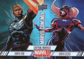 2019-20 Upper Deck Marvel Annual - Marvel Com-Mix #MC-1 Captain America Front