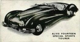 1949 Kellogg's Motor Cars (Black and White) #4 Alvis Fourteen - Special sports tourer Front