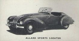 1949 Kellogg's Motor Cars (Black and White) #5 Allard - Sports 2-seater Front