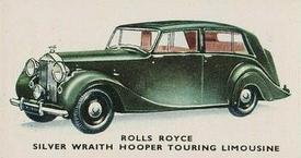 1949 Kellogg's Motor Cars (Colour) #6 Rolls Royce - Silver Wraith Hooper Touring Limousine Front