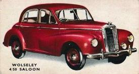 1949 Kellogg's Motor Cars (Colour) #8 Wolseley 4/50 Saloon Front
