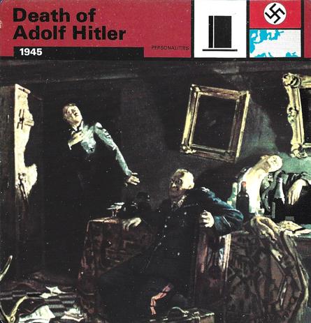 1977 Edito-Service World War II - Deck 04 #13-036-04-17 Death of Adolph Hitler Front