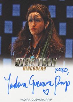 2020 Rittenhouse Star Trek Discovery Season Two - Autographs (Full Bleed Design) #NNO Yadira Guevara-Prip Front