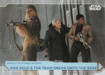 2021 Topps Star Wars: Battle Plans #91 Han Solo & The Team Sneak Onto The Base Front
