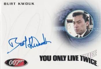 2011 Rittenhouse James Bond Mission Logs - 40th Anniversary Autographs #A197 Burt Kwouk Front