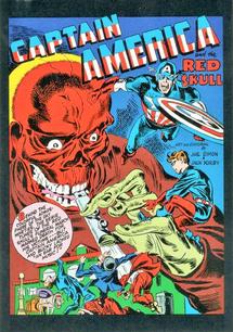 2020 Panini Marvel 80 Years Stickers #6 Captain America Comics #7 Front