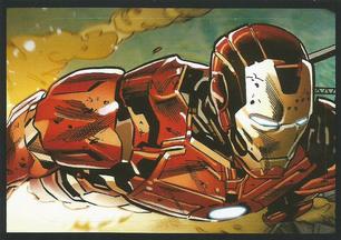 2020 Panini Marvel 80 Years Stickers #175 Iron Man Front