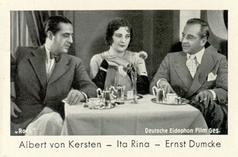 1930-39 Josetti Filmbilder Series 3 #803 Albert von Kersten / Ita Rina / Ernst Dumcke Front