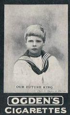 1901 Ogden's General Interest Series A #73 Our Future King Front