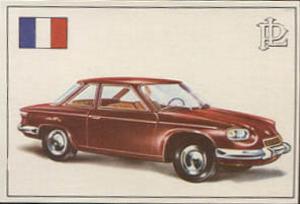 1972 Top Sellers Famous Cars #078 Panhard Coupe 24 CT Front