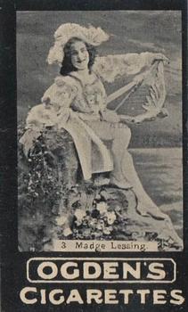 1902 Ogden's General Interest Series E #3 Madge Lessing Front